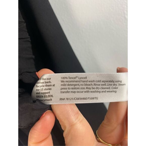 EILEEN FISHER TENCEL™ Ponte Cropped Wide-Leg Pants - Picture 4 of 8